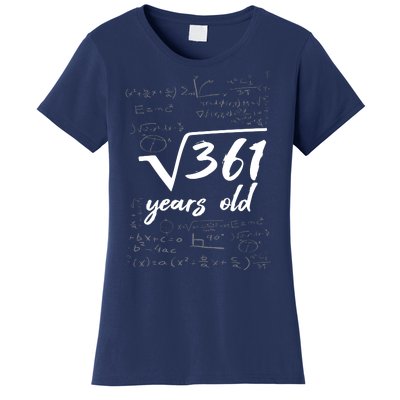 19 Year Old Birthday Math Geek Women's T-Shirt