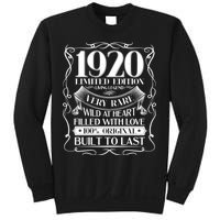 1920 Rare Limited Edition Legend 100th Birthday Sweatshirt