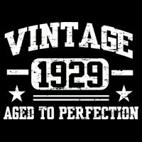 1929 Vintage Aged To Perfection Birthday Gift Womens Tank Top