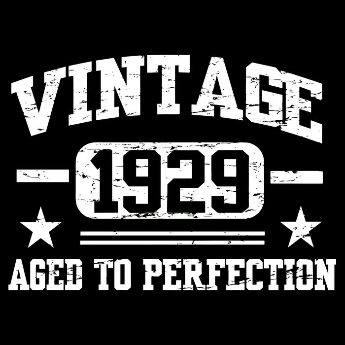 1929 Vintage Aged To Perfection Birthday Gift Womens Tank Top