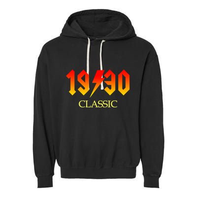 1930 Classic Rock 90th Birthday Garment-Dyed Fleece Hoodie