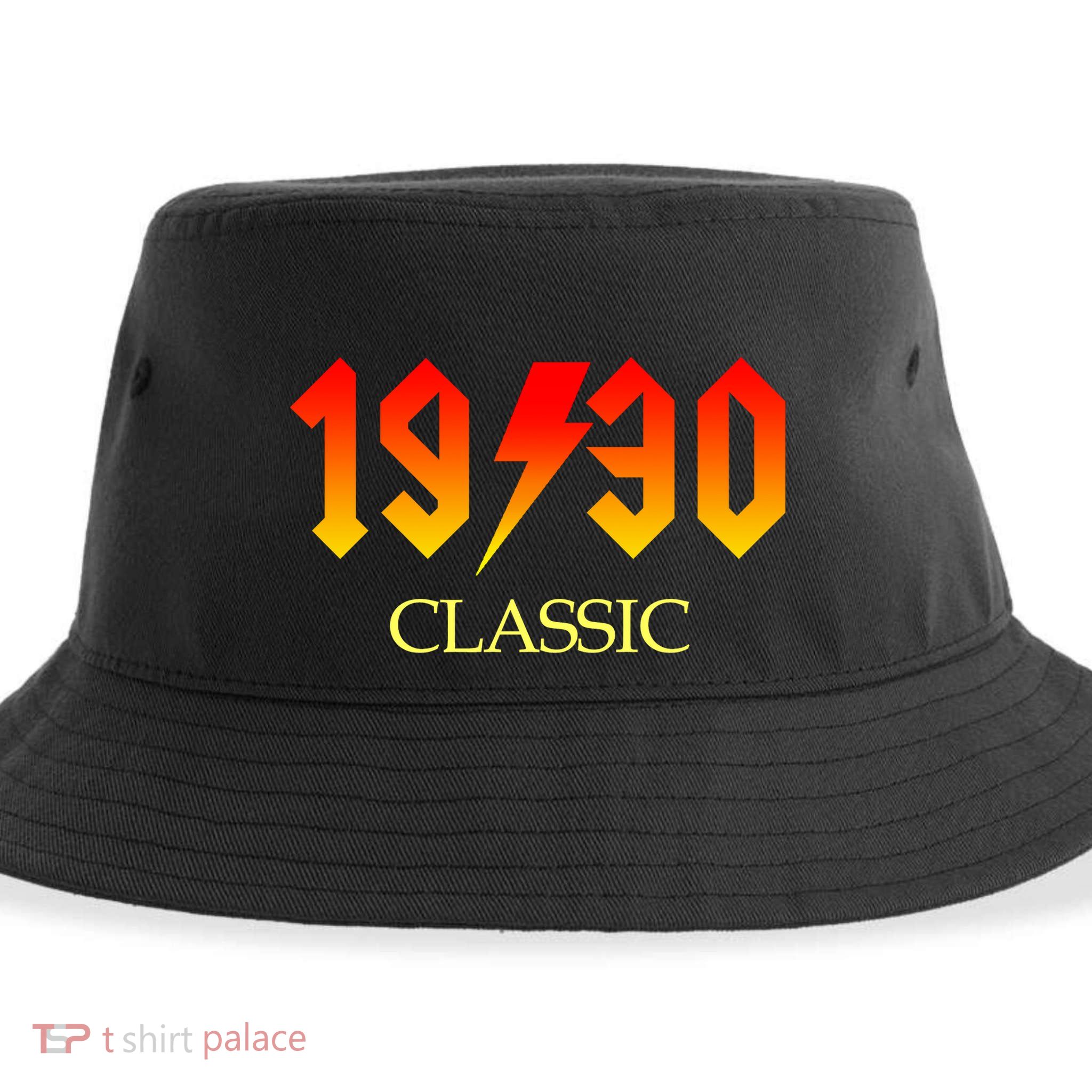 1930 Classic Rock 90th Birthday Sustainable Bucket Hat