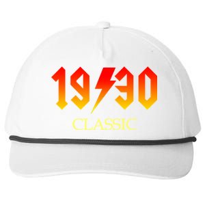 1930 Classic Rock 90th Birthday Snapback Five-Panel Rope Hat