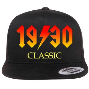 1930 Classic Rock 90th Birthday Flat Bill Trucker Hat