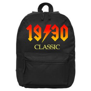 1930 Classic Rock 90th Birthday 16 in Basic Backpack