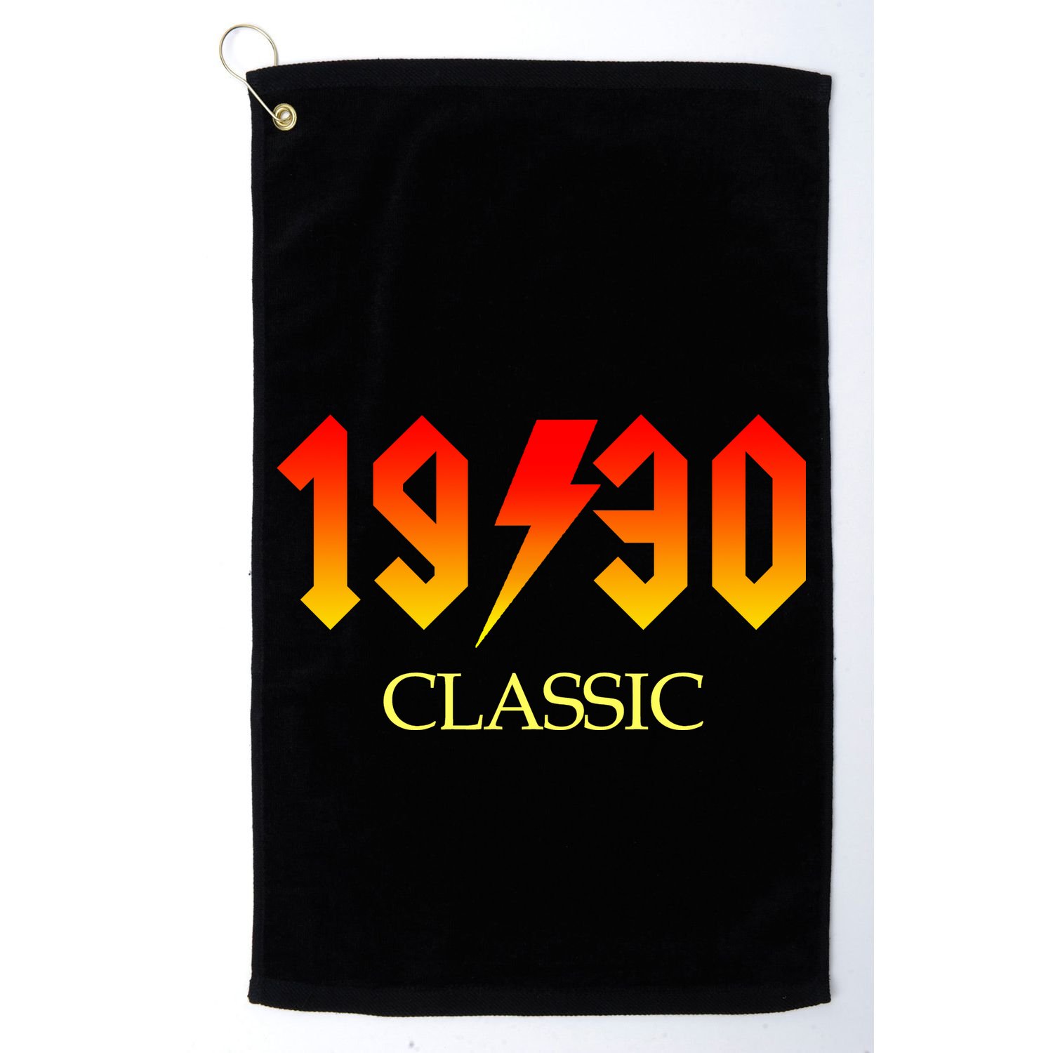 1930 Classic Rock 90th Birthday Golf Towel