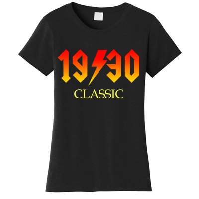 1930 Classic Rock 90th Birthday Women's T-Shirt