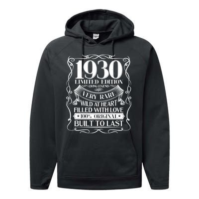 1930 Rare Limited Edition Legend 90th Birthday Performance Fleece Hoodie