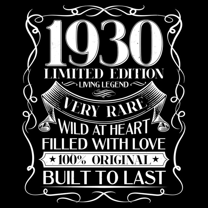 1930 Rare Limited Edition Legend 90th Birthday Sweatshirt