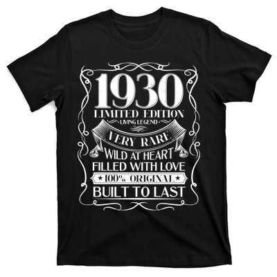 1930 Rare Limited Edition Legend 90th Birthday T-Shirt