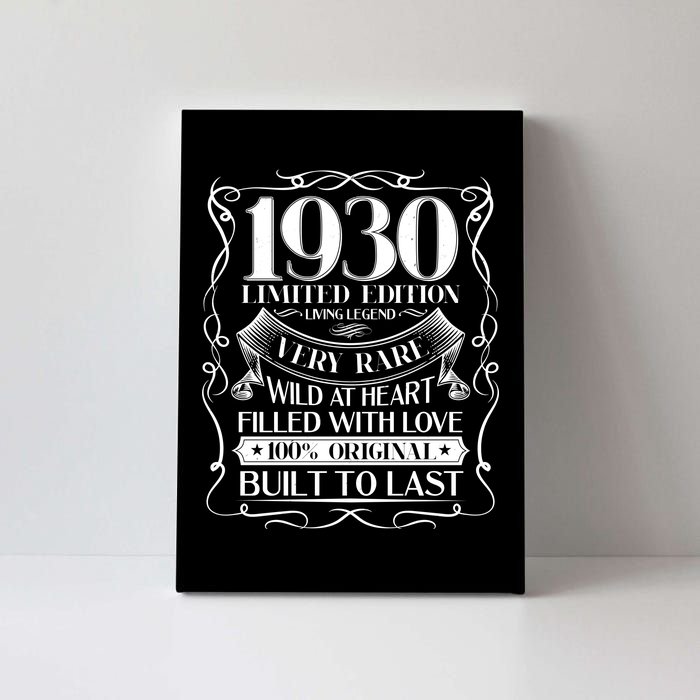 1930 Rare Limited Edition Legend 90th Birthday Canvas