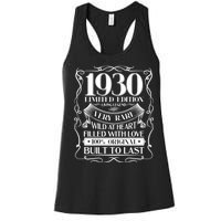 1930 Rare Limited Edition Legend 90th Birthday Women's Racerback Tank