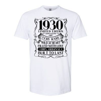 1930 Rare Limited Edition Legend 90th Birthday Softstyle CVC T-Shirt