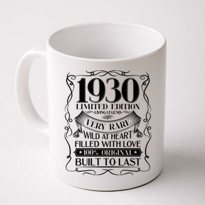 1930 Rare Limited Edition Legend 90th Birthday Coffee Mug