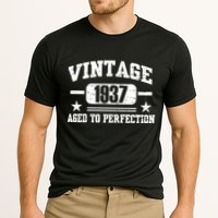 1937 Vintage Aged To Perfection Birthday Gift Performance Shirt