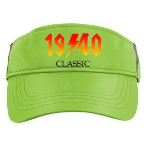 1940 Classic Rock 80th Birthday Adult Drive Performance Visor