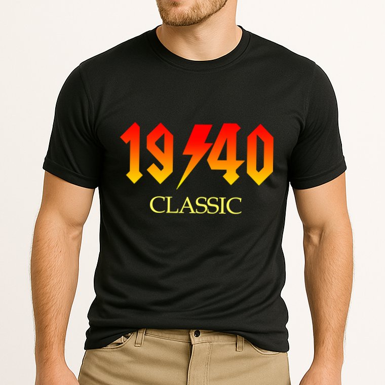 1940 Classic Rock 80th Birthday Cooling Performance Crew T-Shirt