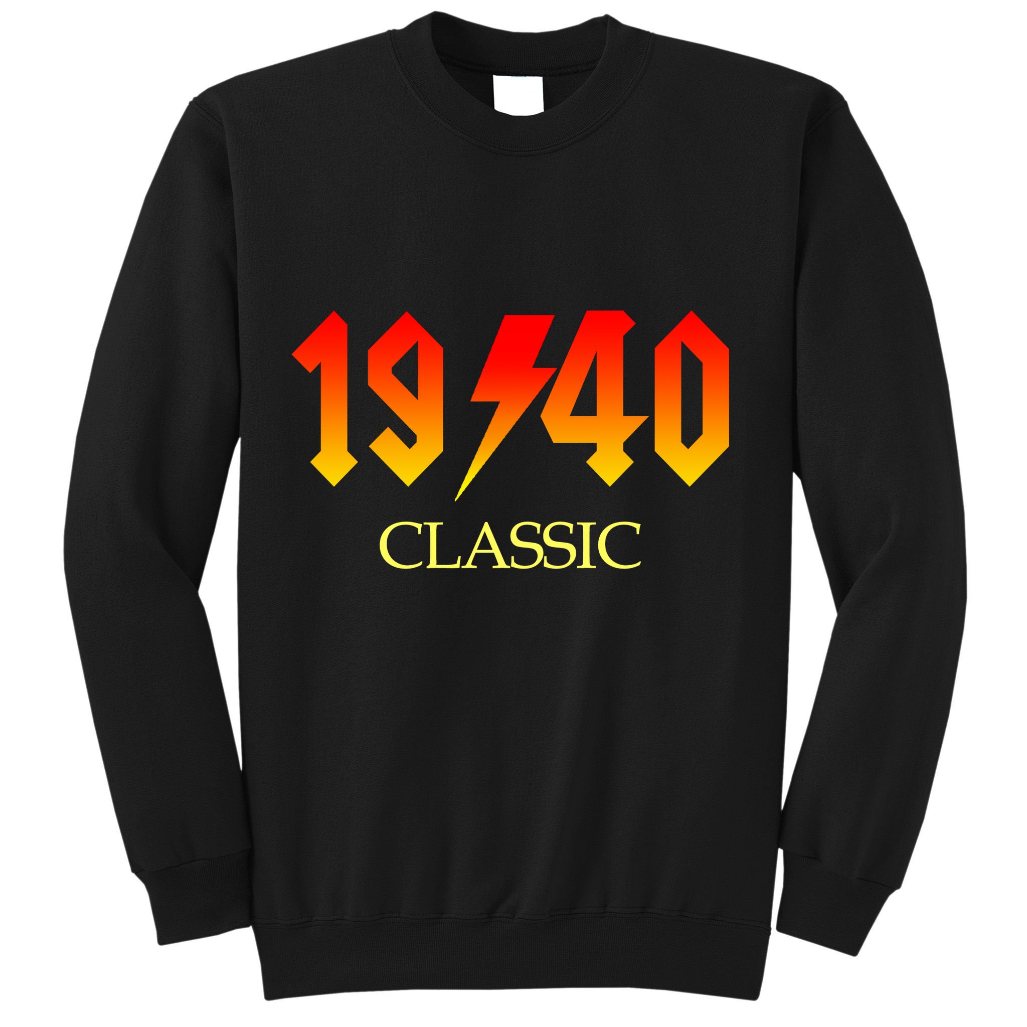 1940 Classic Rock 80th Birthday Sweatshirt