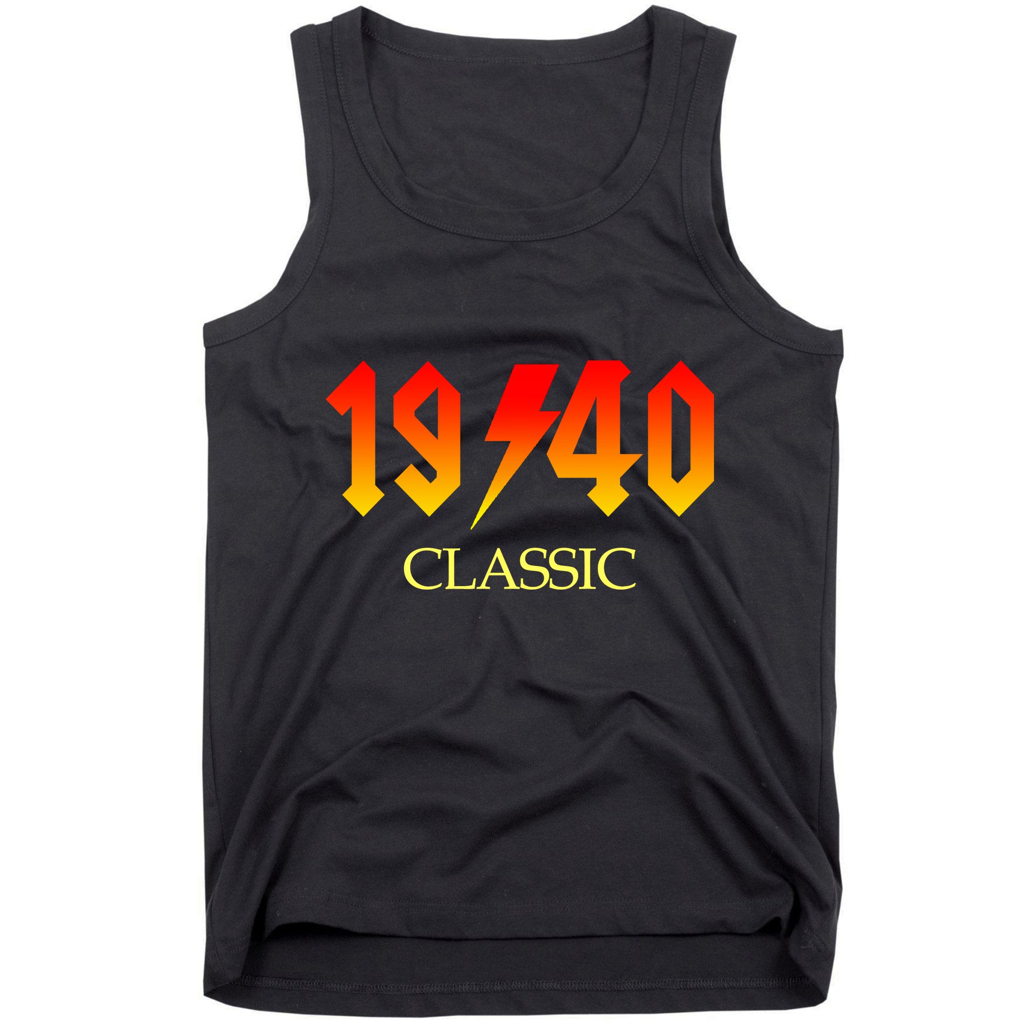 1940 Classic Rock 80th Birthday Tank Top