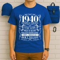 1940 Rare Limited Edition Legend 80th Birthday T-Shirt