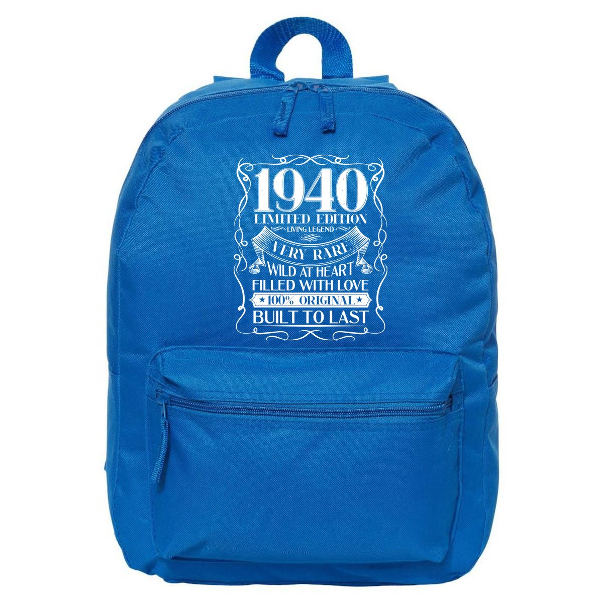 1940 Rare Limited Edition Legend 80th Birthday 16 in Basic Backpack