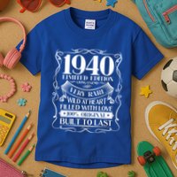 1940 Rare Limited Edition Legend 80th Birthday Kids T-Shirt