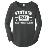 1942 Vintage Aged To Perfection Birthday Gift Women's Perfect Tri Tunic Long Sleeve Shirt