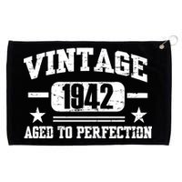 1942 Vintage Aged To Perfection Birthday Gift Grommeted Golf Towel