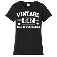 1942 Vintage Aged To Perfection Birthday Gift Women's T-Shirt