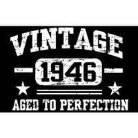 1946 Vintage Aged To Perfection Birthday Gift Bumper Sticker