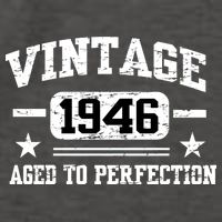 1946 Vintage Aged To Perfection Birthday Gift Vector Backpack