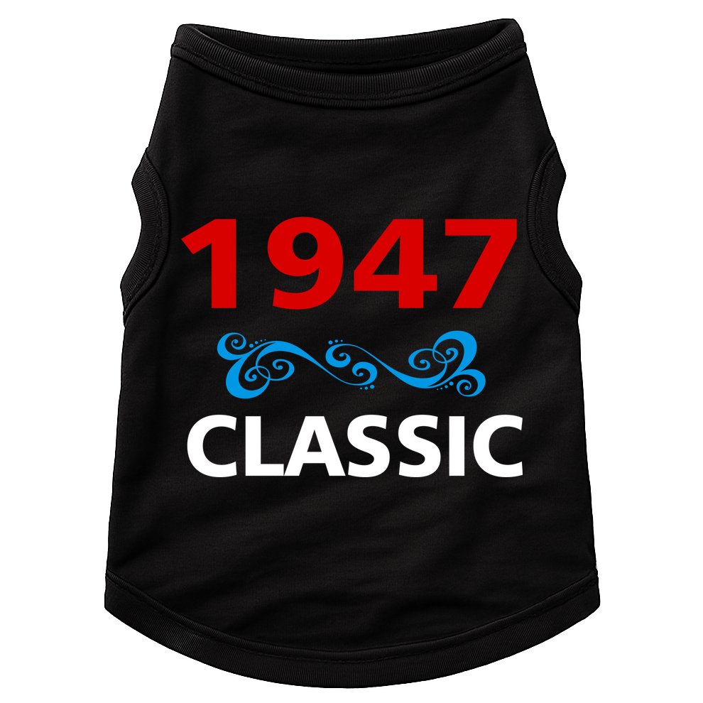1947 Classic Birthday Gift Doggie Tank