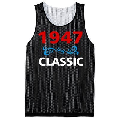 1947 Classic Birthday Gift Mesh Reversible Basketball Jersey Tank