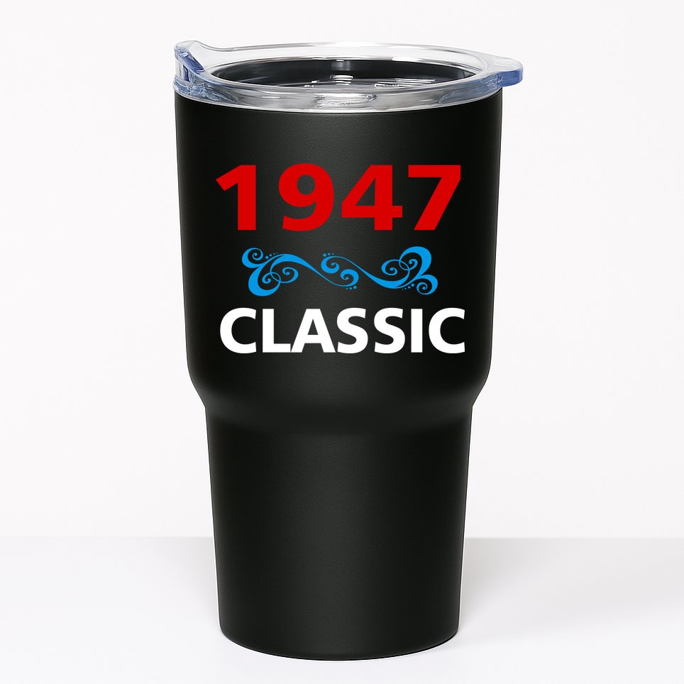 1947 Classic Birthday Gift Tumbler