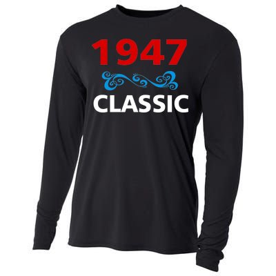 1947 Classic Birthday Gift Cooling Performance Long Sleeve Crew