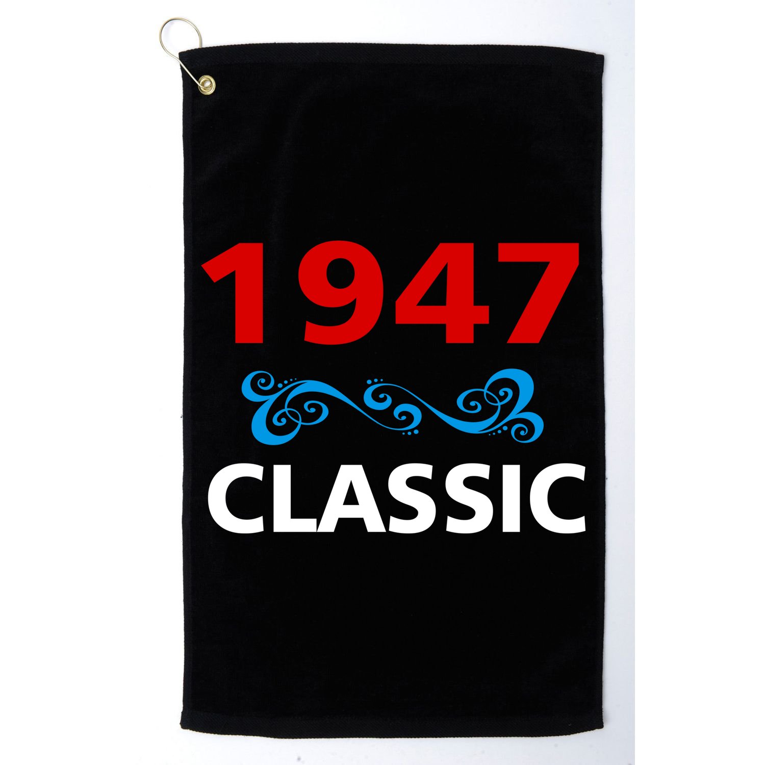 1947 Classic Birthday Gift Golf Towel