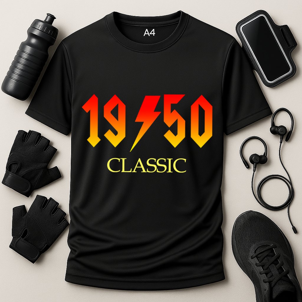 1950 Classic Rock 70th Birthday Cooling Performance Crew T-Shirt