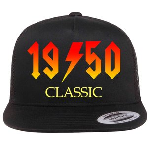 1950 Classic Rock 70th Birthday Flat Bill Trucker Hat