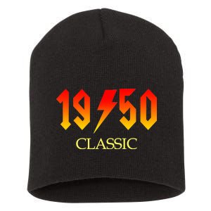 1950 Classic Rock 70th Birthday Short Acrylic Beanie