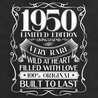 1950 Rare Limited Edition Legend 70th Birthday Hat