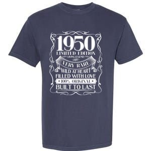 1950 Rare Limited Edition Legend 70th Birthday Garment-Dyed Heavyweight T-Shirt