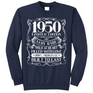 1950 Rare Limited Edition Legend 70th Birthday Sweatshirt