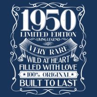 1950 Rare Limited Edition Legend 70th Birthday Sweatshirt