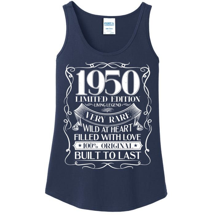 1950 Rare Limited Edition Legend 70th Birthday Ladies Essential Tank