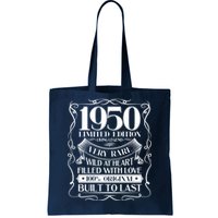 1950 Rare Limited Edition Legend 70th Birthday Tote Bag