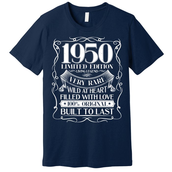 1950 Rare Limited Edition Legend 70th Birthday Premium T-Shirt