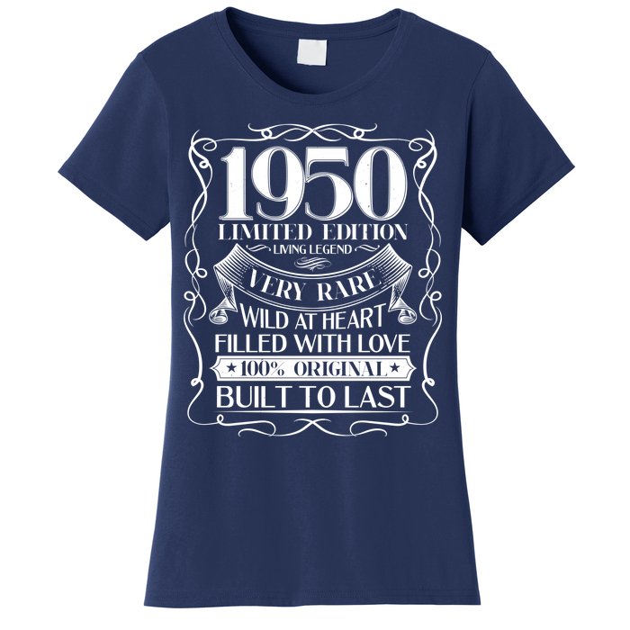 1950 Rare Limited Edition Legend 70th Birthday Women's T-Shirt