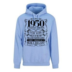 1950 Rare Limited Edition Legend 70th Birthday Unisex Surf Hoodie