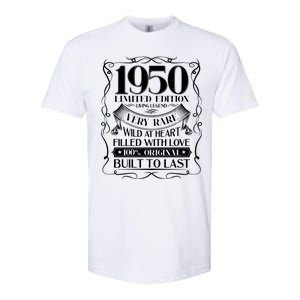 1950 Rare Limited Edition Legend 70th Birthday Softstyle CVC T-Shirt