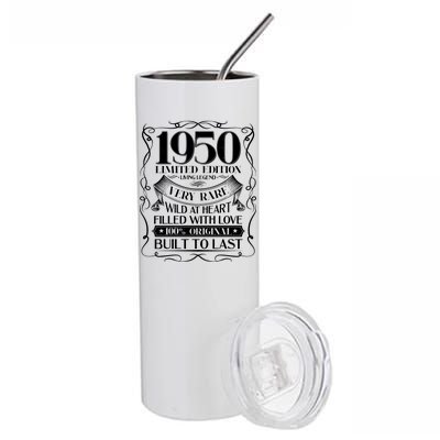 1950 Rare Limited Edition Legend 70th Birthday Stainless Steel Tumbler